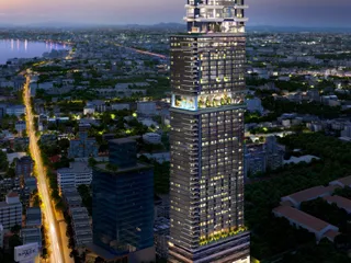 Новая высотная резиденция с бассейнами, зонами коворкинга и садами, Паттайя, Таиланд