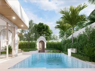 Новый комплекс вилл с бассейнами и садами в 5 минутах от международной школы, Таланг, Пхукет