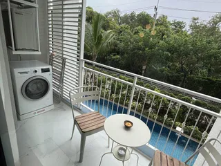 Готовая к заселению новая квартира-студия всего в 250 м от пляжа Найянг, Таланг, Таиланд