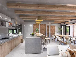 Новый комплекс вилл с бассейнами и террасами в одном из самых популярных районов Самуи, Таиланд