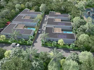 Новый комплекс вилл с бассейнами и террасами в одном из самых популярных районов Самуи, Таиланд