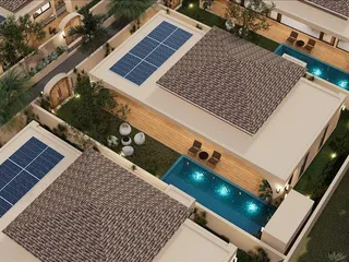 Новый комплекс вилл с бассейнами в 10 метрах от пляжа, Самуи, Таиланд