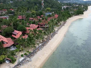 Новый комплекс вилл с бассейнами в 10 метрах от пляжа, Самуи, Таиланд