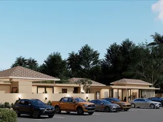 Новый комплекс вилл с бассейнами в 10 метрах от пляжа, Самуи, Таиланд