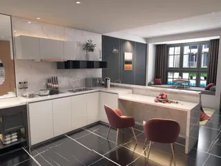 Элитная квартира в новой резиденции с бассейном и ресторанами, в 800 метрах от пляжа Най Харн, Пхукет, Таиланд