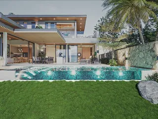 Новый комплекс вилл с бассейнами и живописными видами рядом с пляжами, Самуи, Таиланд