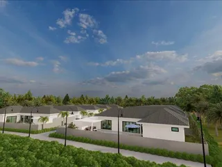 Новый комплекс вилл с бассейнами рядом с пляжем Ламай, Самуи