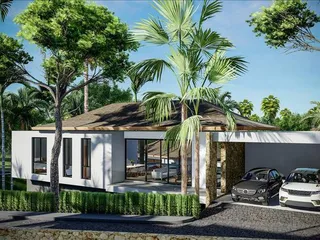 Новый комплекс вилл в 5 минутах от пляжа Маенам, Самуи, Таиланд