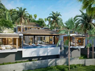 Новый комплекс вилл в 5 минутах от пляжа Маенам, Самуи, Таиланд