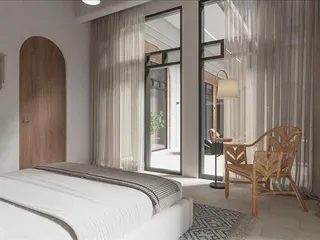 Новый жилой комплекс с бассейнами в 800 метрах от пляжа Чонгмон, Самуи, Таиланд