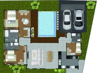 Уютный комплекс вилл с бассейнами в Таланге, Пхукет, Таиланд