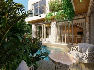 Новый комплекс вилл с бассейнами, террасами на крыше и видами на море, Самуи, Таиланд