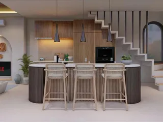 Новый комплекс вилл с бассейнами, террасами на крыше и видами на море, Самуи, Таиланд