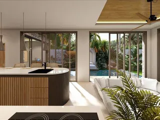 Новый комплекс вилл с бассейнами, террасами на крыше и видами на море, Самуи, Таиланд