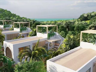 Новый комплекс вилл с бассейнами, террасами на крыше и видами на море, Самуи, Таиланд