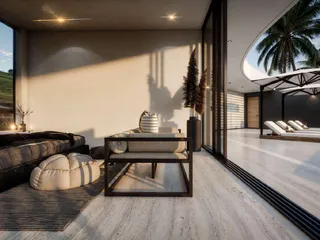 Современный жилой комплекс вилл с бассейнами, Бо Пхут, Самуи, Таиланд