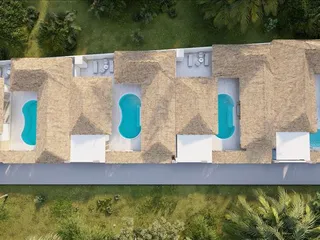 Новый комплекс вилл с бассейном и садами, Самуи, Таиланд