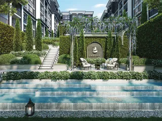 Новая резиденция с бассейнами, садом и спа-центром, Паттайя, Таиланд