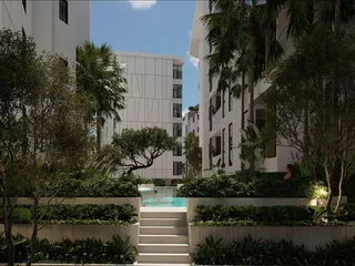 Новая резиденция с бассейнами и ресторанами недалеко от пляжей, Камала, Пхукет, Таиланд