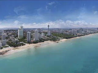 Высотная резиденция с бассейнами и панорамными видами на море в 250 метрах от пляжа, Пратамнак, Таиланд