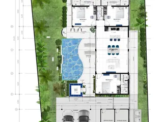 Новый жилой комплекс меблированных вилл в Талинг Нгаме, Самуи, Таиланд