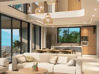 Новый комплекс элитных вилл с бассейнами и панорамными видами на море, в 900 метрах от пляжа, Самуи, Таиланд