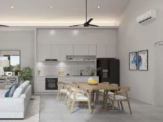 Новый комплекс вилл с бассейнами в 5 минутах от пляжа Банграк, Самуи, Таиланд