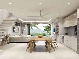 Новый комплекс вилл с бассейнами в 5 минутах от пляжа Банграк и международной школы, Самуи, Таиланд