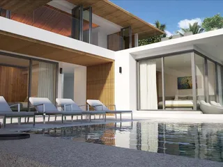 Новый комплекс вилл с бассейнами в 3 минутах от поля для гольфа и рядом с пляжем Маенам, Самуи, Таиланд