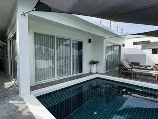 Трехэтажная меблированная вилла с бассейном и видом на море, Чавенг, Самуи, Таиланд