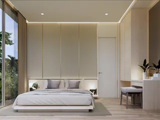 Новый комплекс вилл с бассейнами и садами в 3 минутах от пляжа Най Янг, Пхукет, Таиланд