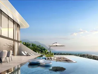 Новый комплекс вилл с бассейнами и панорамными видами на море в 600 метрах от пляжа Ката, Пхукет, Таиланд