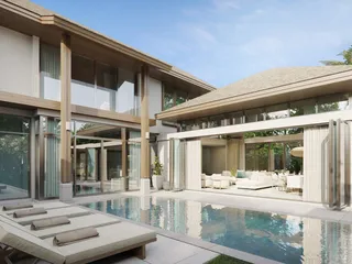 Первоклассный жилой комплекс вилл с бассейнами и отличной инфраструктурой в Чонг Тале, Пхукет, Таиланд