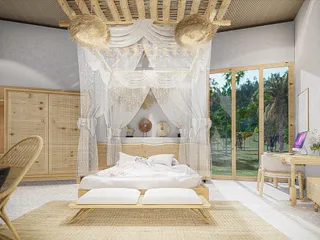 Новый комплекс меблированных вилл с бассейнами в 8 минутах от пляжа Маенам, Самуи, Таиланд