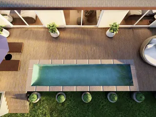 Новый комплекс вилл с бассейнами в 250 метрах от пляжа, Самуи, Таиланд