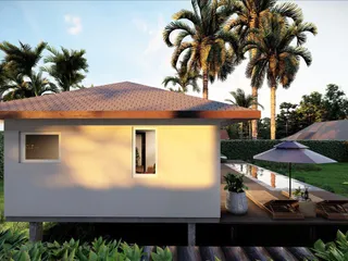 Новый комплекс вилл с бассейнами в 250 метрах от пляжа, Самуи, Таиланд