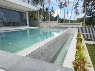 Вилла с бассейном и большой террасой в 300 метрах от пляжа Банг По, Самуи, Таиланд