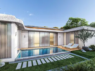 Новый жилой комплекс мини-вилл с бассейнами в Си Сунтхоне, Пхукет, Таиланд