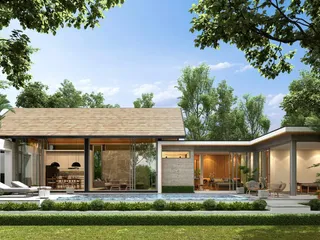 Новый комплекс вилл с бассейнами и садами рядом с пляжем Лаян, Пхукет, Таиланд