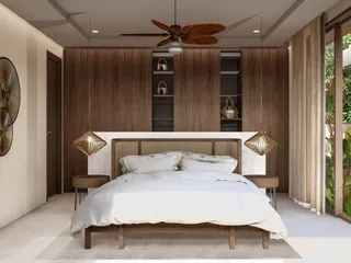 Новый жилой комплекс меблированных вилл с бассейнами в Марете, Самуи, Таиланд