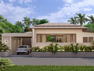 Новый жилой комплекс меблированных вилл с бассейнами в Марете, Самуи, Таиланд