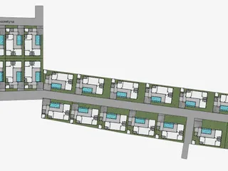 Новый жилой комплекс вилл с бассейнами недалеко от пляжа Бантай, Самуи, Таиланд