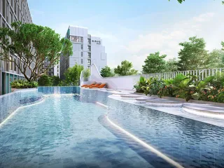 Жилой комплекс с бассейном, садом и конференц-залом, Бангкок, Таиланд