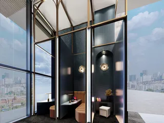 Новый высотный жилой комплекс с бассейнами и спа в центральном деловом районе Бангкока, Таиланд