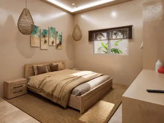 Новый жилой комплекс вилл с бассейнами рядом со всей инфраструктурой, Маенам, Самуи, Таиланд