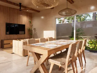 Новый жилой комплекс вилл с бассейнами рядом со всей инфраструктурой, Маенам, Самуи, Таиланд