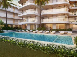 Новый жилой комплекс с бассейном, садом и видом на море, Пхукет, Таиланд