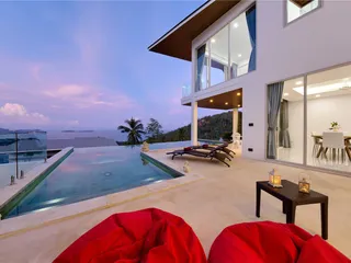 Меблированная вилла с бассейном и живописным видом, Самуи, Таиланд