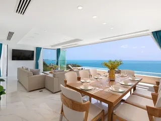 Двухэтажная вилла премиум класса с панорамным видом на море в престижном районе, Самуи, Таиланд