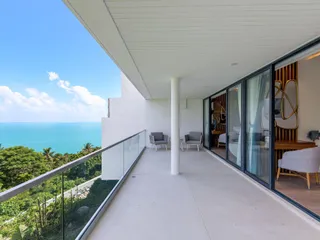 Меблированная вилла премиум класса с панорамным видом на море в престижном и живописном районе, Самуи, Таиланд